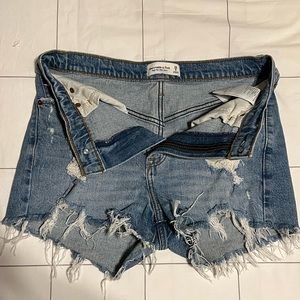 A&F High Rise Mom Shorts 28/6